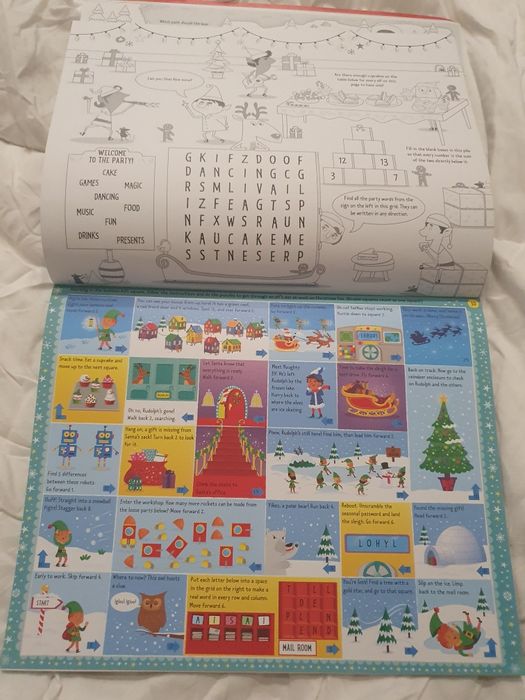 Carte usbourne originala. Noua activitati de Craciun ideala cadou