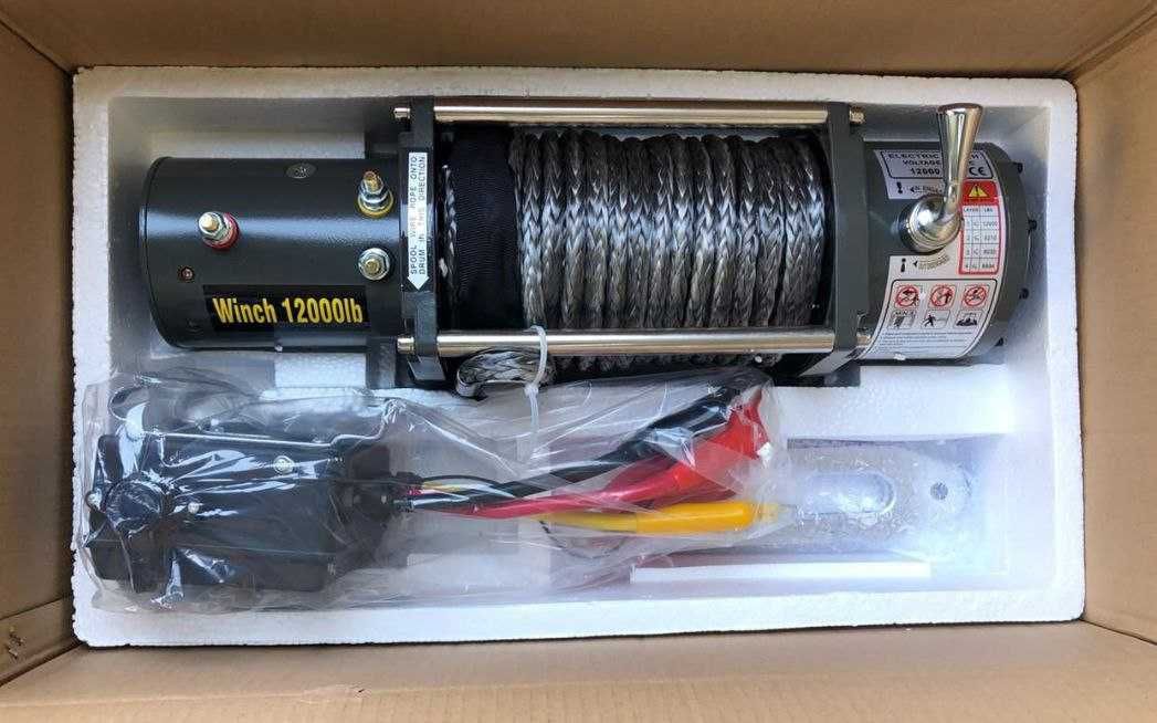 Лебедка electric winch 12000