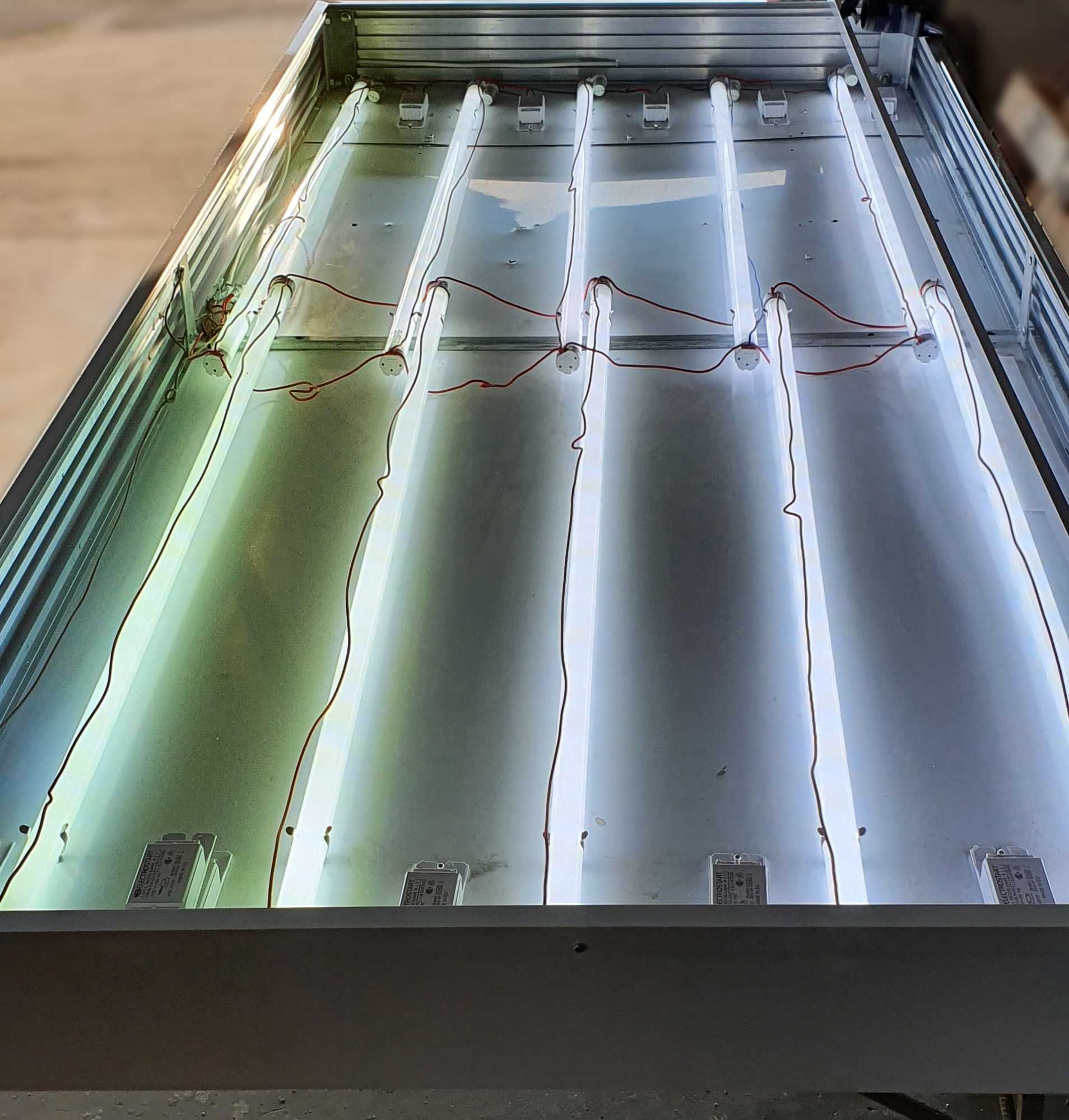 Vand firma luminoasa caseta luminoasa profi aluminiu, fata plexiglass