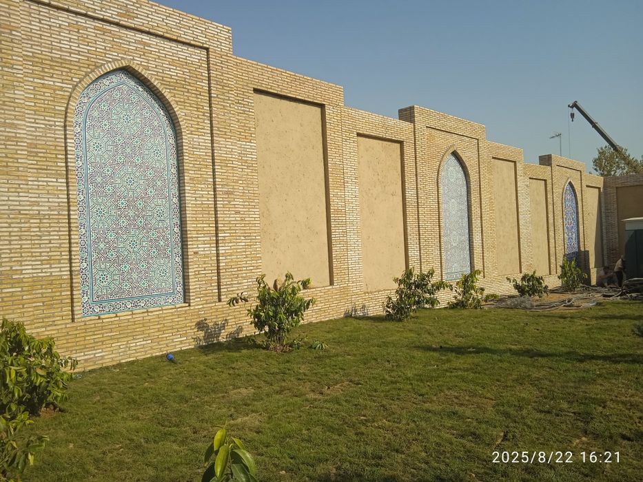 Балконга Облецовка и Обични Гишттерамиз Перегородка Малярка киламиз