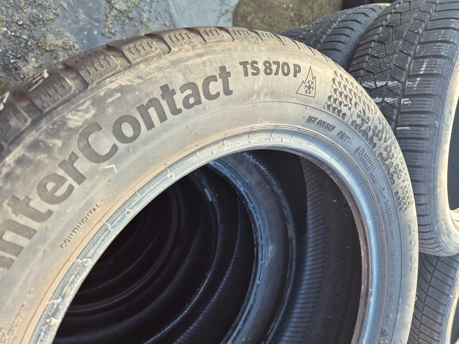 2 Anvelope IARNA - 235/55/17 - Continental - Stare F BUNA DOT 2022