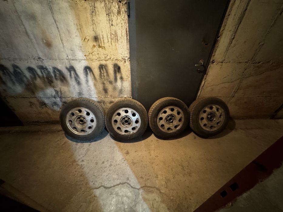 Джанти 4X100 с гуми passat b3, golf MK2