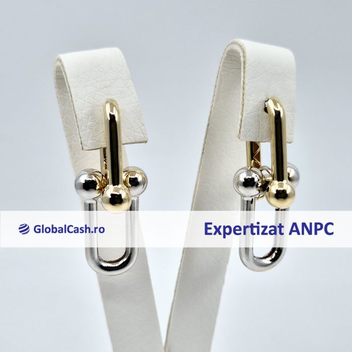 Cercei din aur de 14k, 6.60g | GlobalCash.ro #GO113398