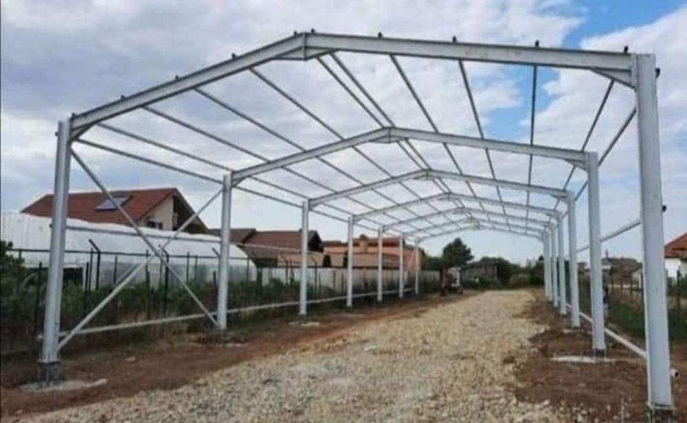 8X15X4 Vand Hale fac Hale structuri metalice la comanda orice marime d