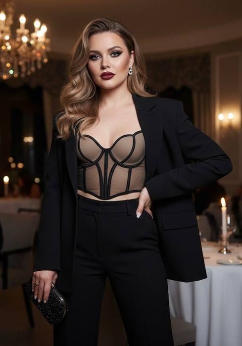 Корсет под пиджак