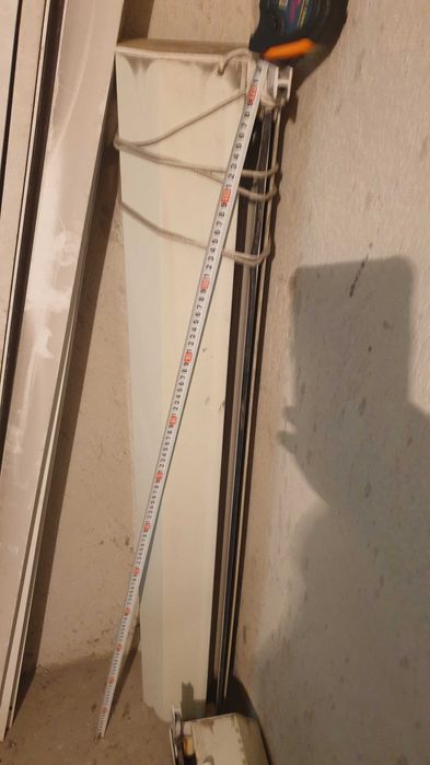 Външни алуминиеви ролетни щори - бели + водачите