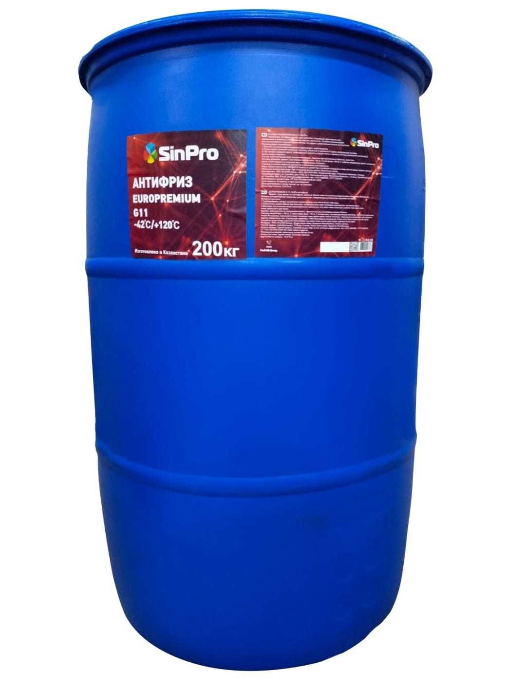Антифриз SinPro красный 1, 5, 10, 200 кг (производство и реализация)