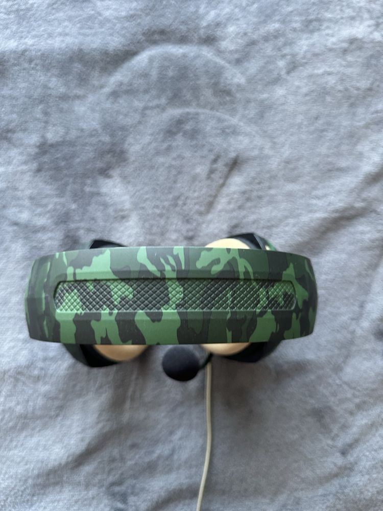 Слушалки Gaming Trust GXT 322C, Green Camouflage