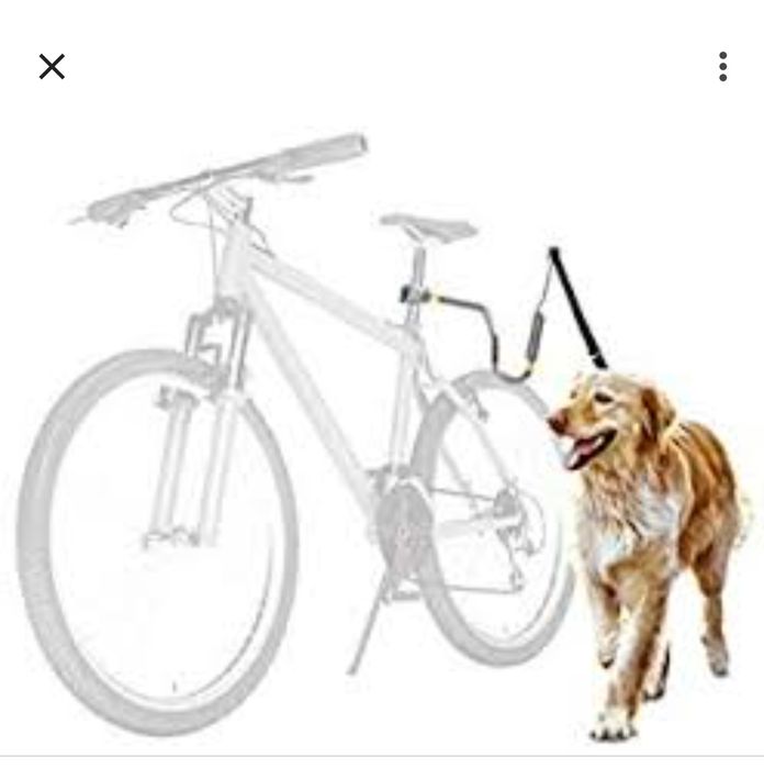 Повод за куче каишка за велосипед колело стойка за куче до 35кг.