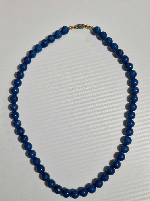 Colier din lapis lazuli natural – eleganță autentică