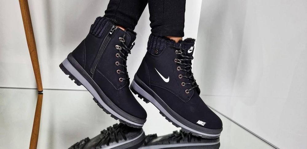 Дамски обувки с дебел пух