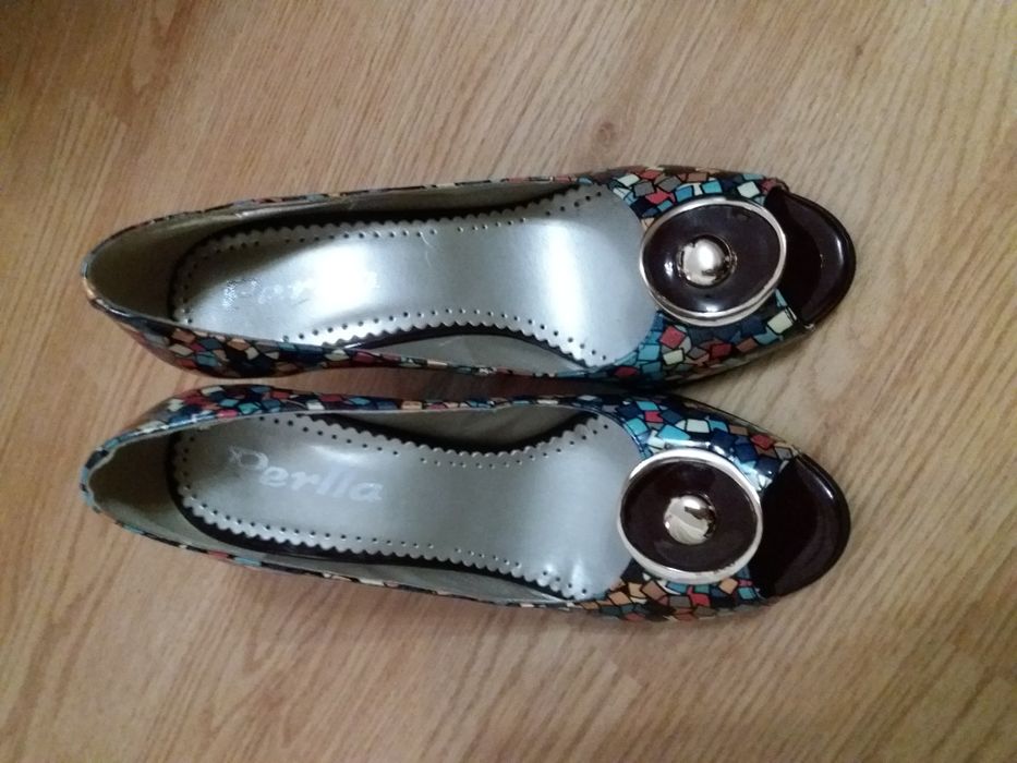 Pantofi piele naturala