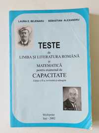Teste / Capacitate / Limba si literatura romana / Matematica