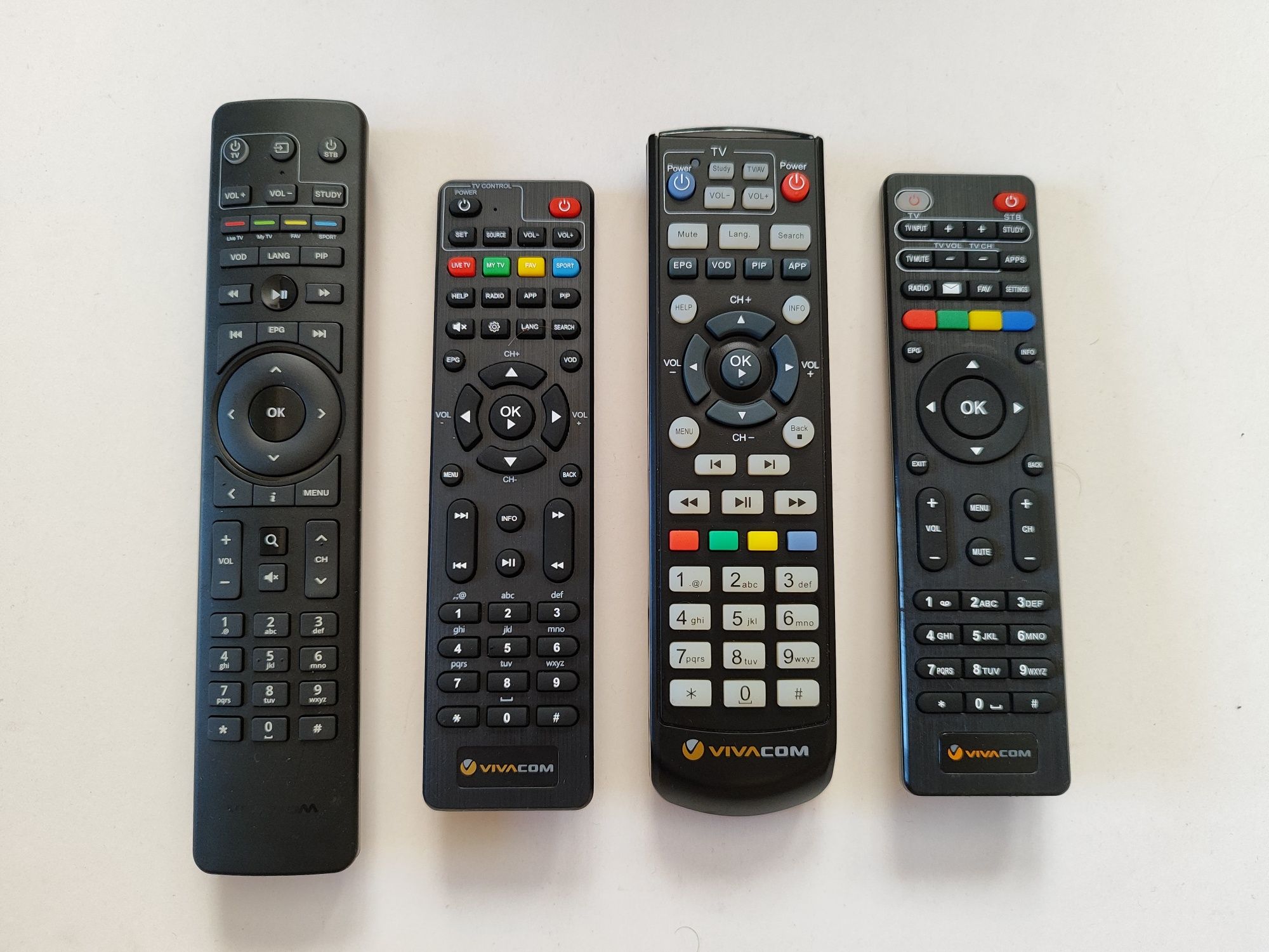 Дистанционно EON, Yettel, A1, Bulsatcom, B-Box, VIVACOM - TV Box