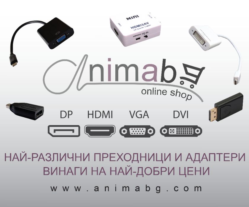 ANIMABG HDMI удължител с лан кабел до 30м