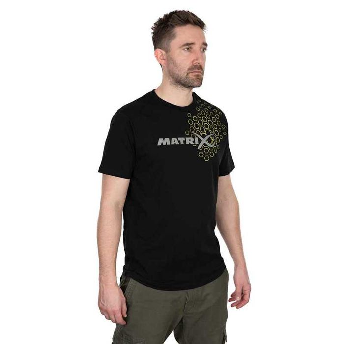 Тениска Matrix Hex Print T-Shirt (Black)