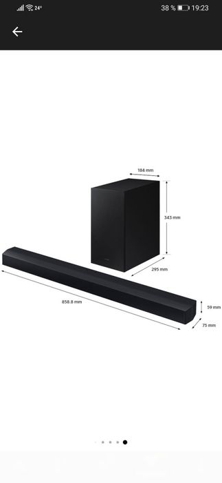 Soundbar Samsung