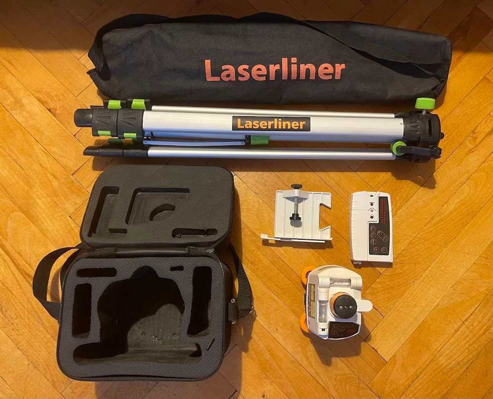LASERLINER BeamControl-Master 120 Ротационен нивелир с приемник до120м