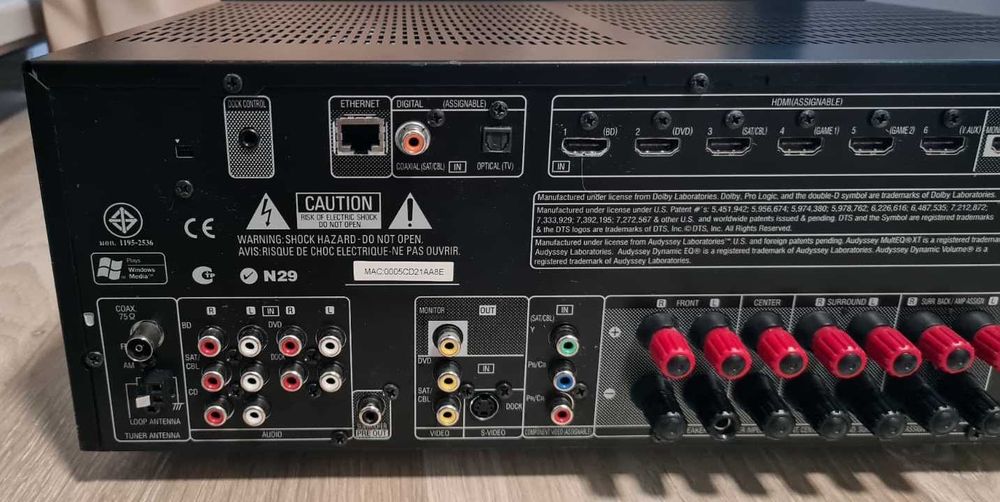 Vand Receiver amplificator statie Denon AVR 1912, USB, 7.1 canale