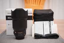 Obiectiv Sigma 85mm f 1.4 ART montura Nikon