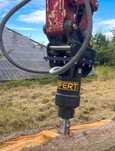 Con despicator hidromotor de lemne pentru excavator