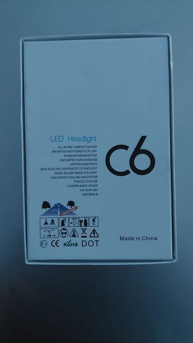 Becurii auto led h7 cu racire