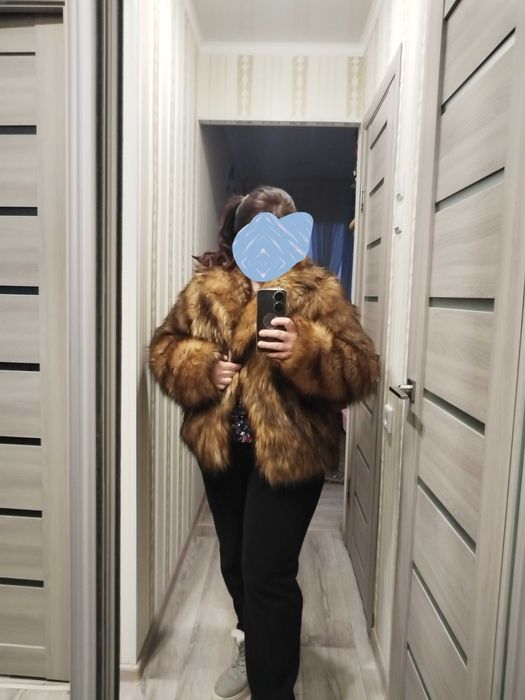 Шуба из искусственного меха фирмы Н&М