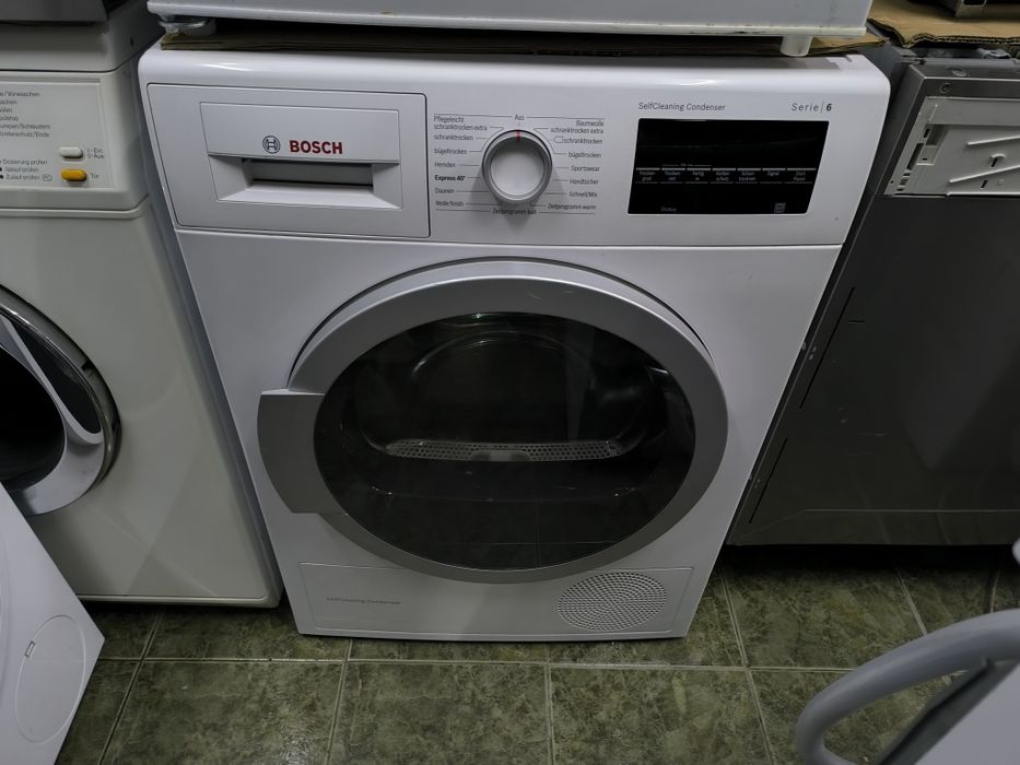 Сушилня Bosch WTW 854 H0 - 8кг. термопомпа Клас А++