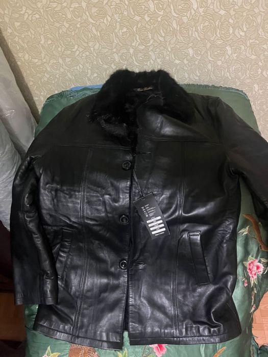 Продам кожанную куртку на меху