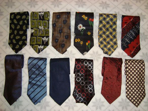 MICHAEL KORS, KENZO, HUGO BOSS,LAGERFELD-вратовръзки коприна перфектни