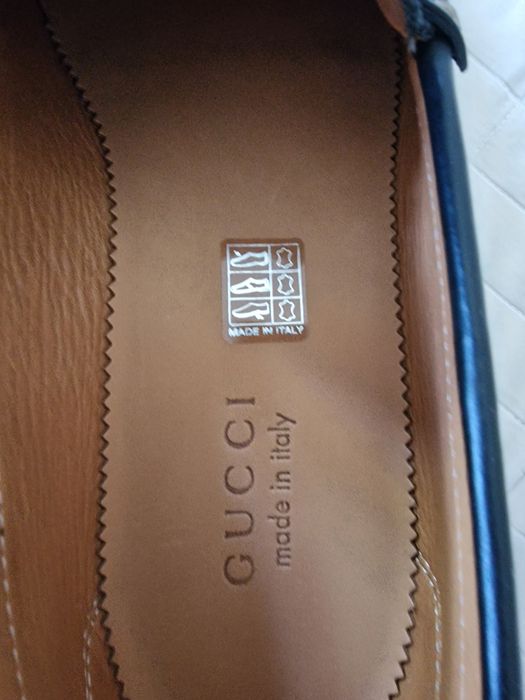Pantofi mocasini Gucci piele size 9/ 42-43 EU noi