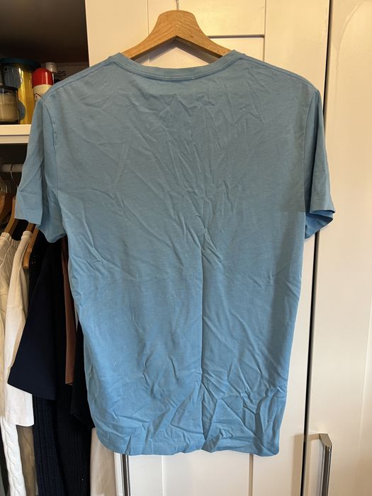 Tricou Burberry baby blue autentic