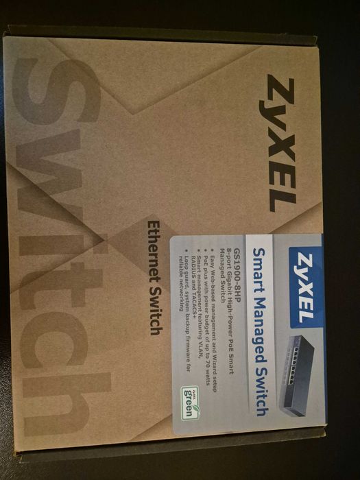 Комутатор Zyxel GS1900-8