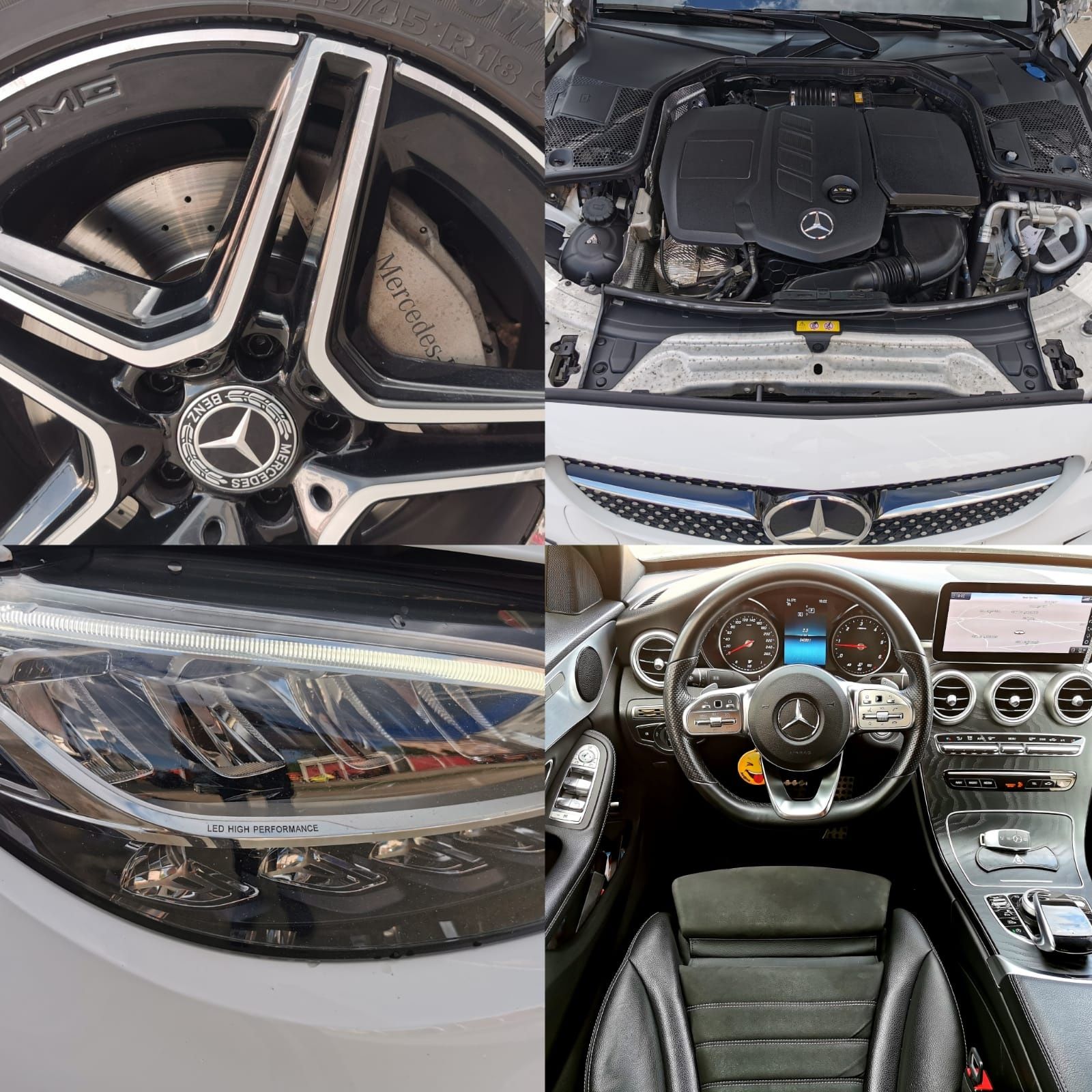 Mercedes C CLASS 2019 Facelift AMG Proprietar Carte Service IMPECABILA