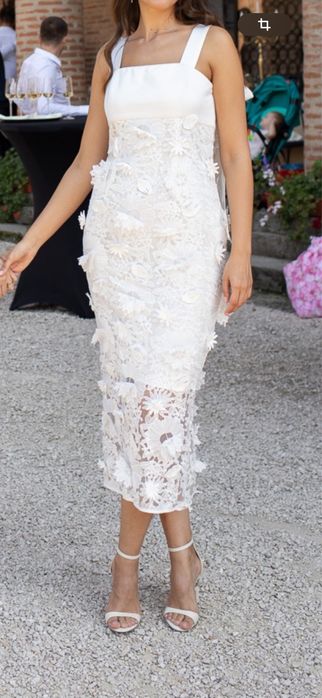 Rochie eleganta alba