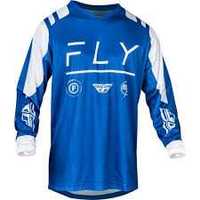 ТОП ЦЕНА Мотокрос блуза за мотор  FLY RACING F-16 BLUE/WHITE