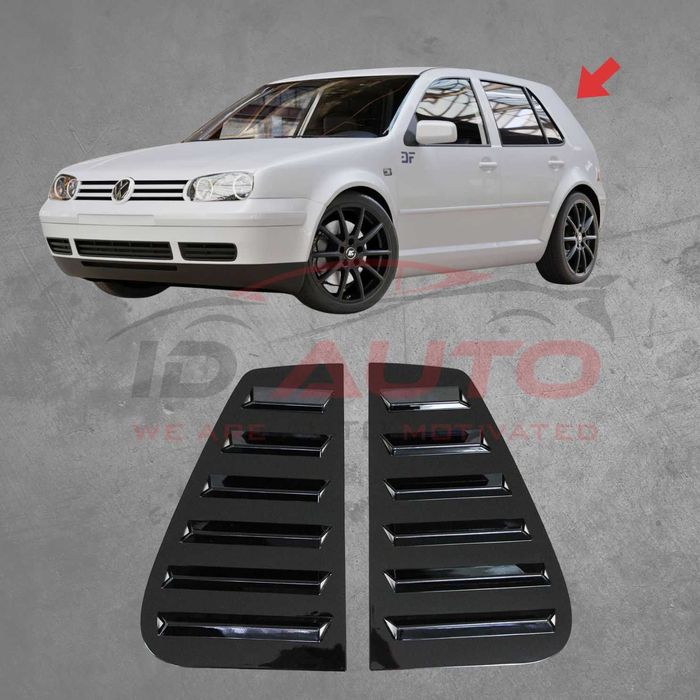 Добавки за задни странични стъкла Vw Golf 4 – хриле, голф 4, решетки