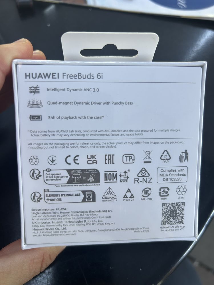 Huawei Freebuds 6i чисто нови