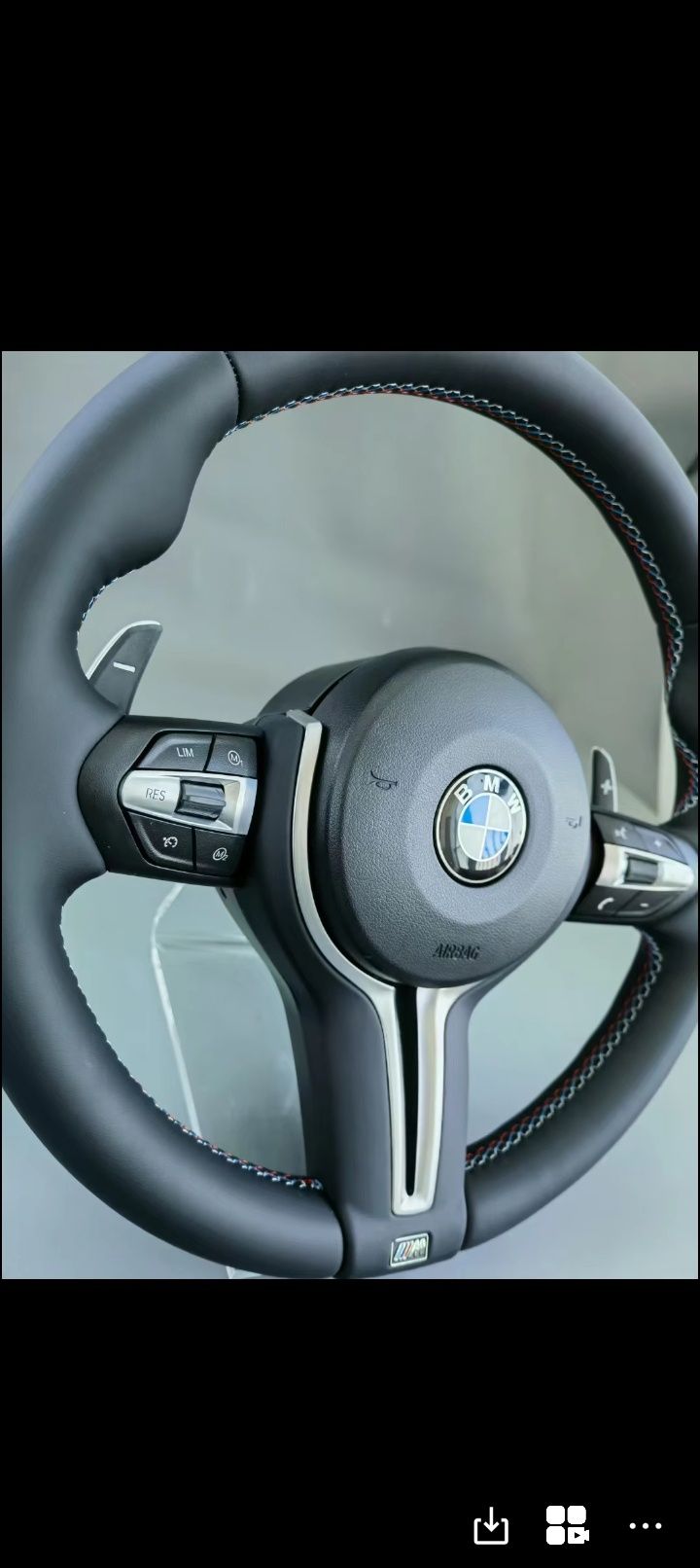 Volan nou BMW M cu padele compatibil cu seria 1 2 3 4 5 6
