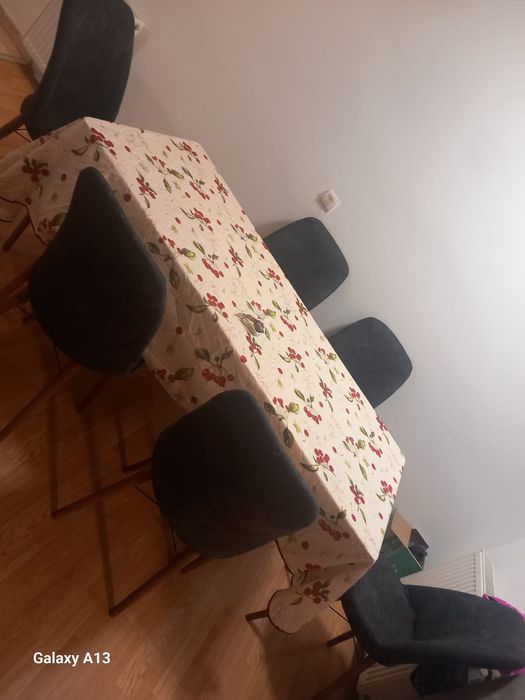 Set masa plus 6 scaune