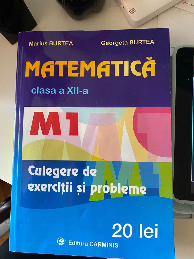 culegeri matematica bac