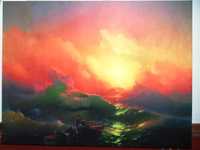 Картина фото Иван Айвазовски деветата вълна голяма