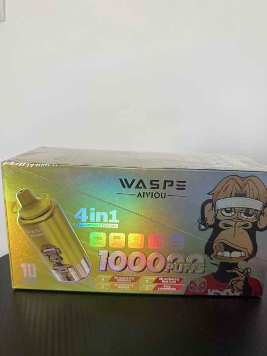 Vape 100k/100,000 de mii de puffuri 4 in 1 LIVRARE 2 zile