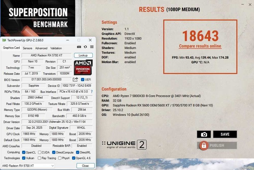 Placa video Sapphire RX 5700 XT NITRO+ Special ed 8GB GDDR6 256-bit