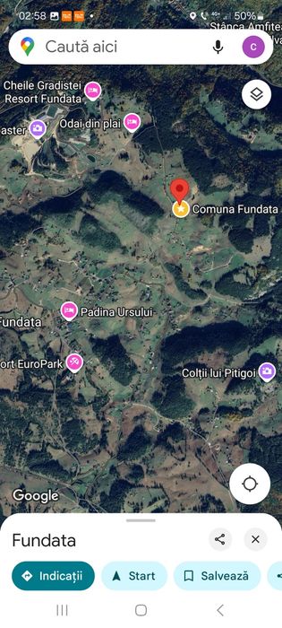 Nou ... Vând teren INTRAVILAN în Fundata.