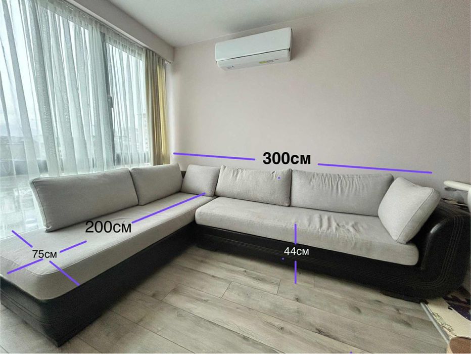 Като НОВ ! Холна гарнитура/ диван