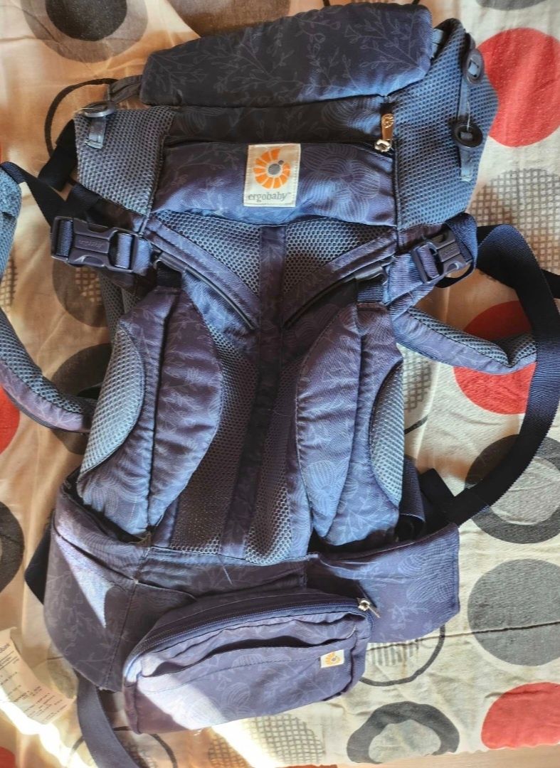 Ергономична раница Ergobaby Omni 360 cool air Blue blooms