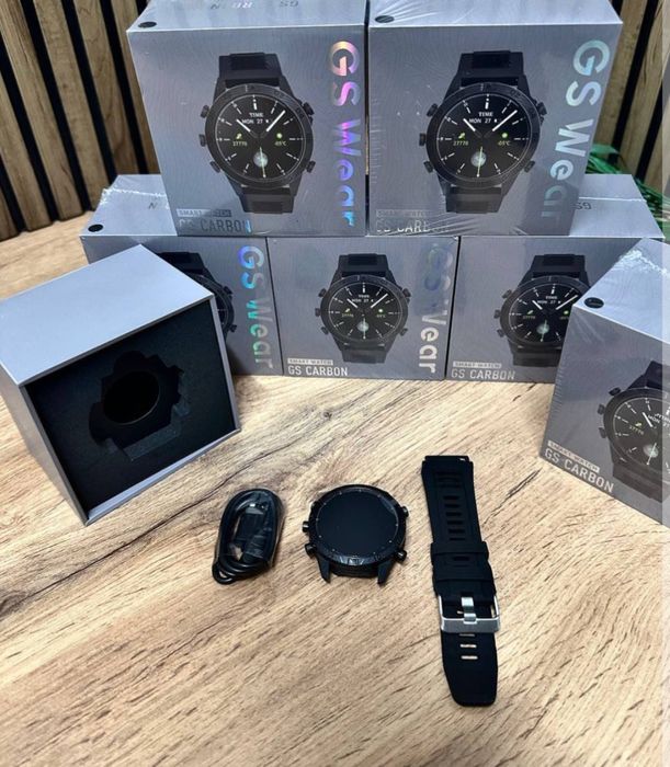 Смарт часы / Smart watch GS FENIX 8, CARBON, TACTIX 8, Тактикс Феникс