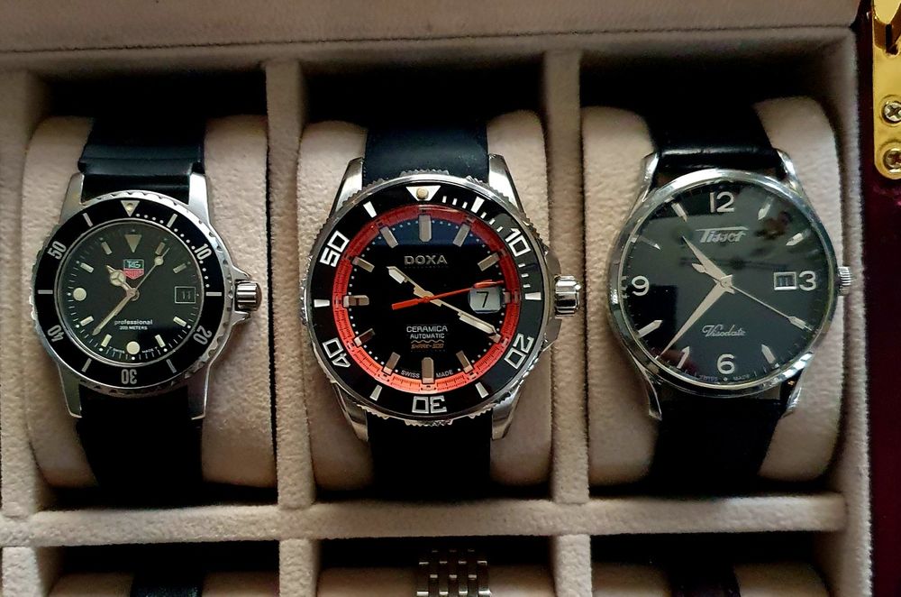 Tag Heuer - Doxa Shark - Tissot Visodate