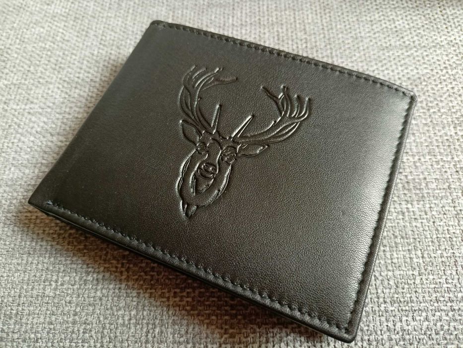 Ловджийски портфейл Friedrich Германия, RFID защита, естествена кожа